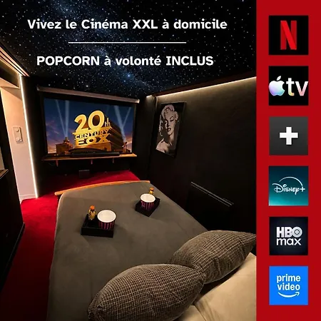 Cinema Prive A Avec Ecran Xxl Et Son Immersif * 칼라이스